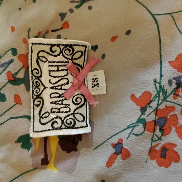 100% Silk Baraschi Floral Dress - Picture 10 of 11